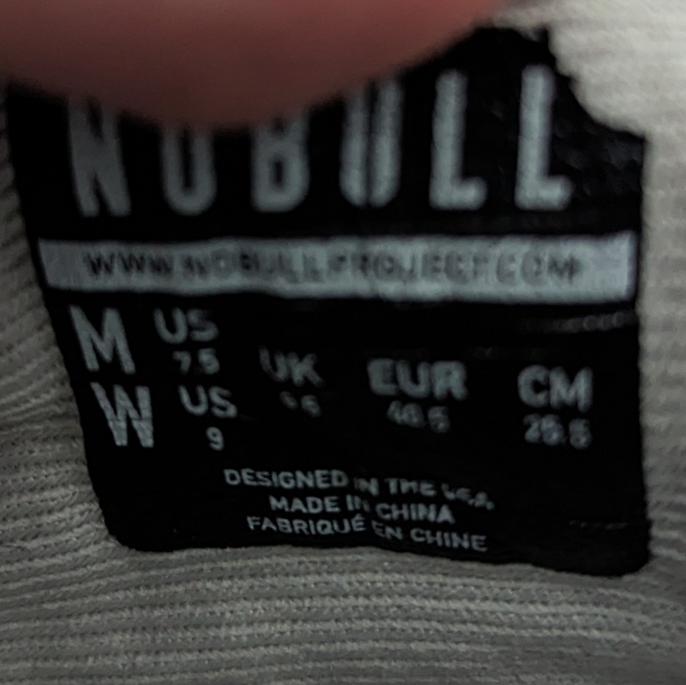 Nobull Mens Superfabric Grey Camouflage Shoes Trainer Workout (M 7.5) (W 9) - Picture 3 of 6